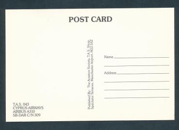 Preview: CYPRUS AIRWAYS, AIRBUS A310